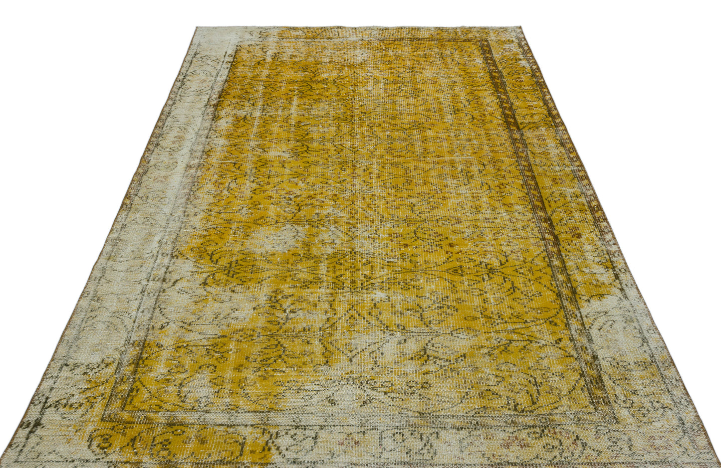 Praex - Vintage Floral Rug - 5'5 X 8'7
