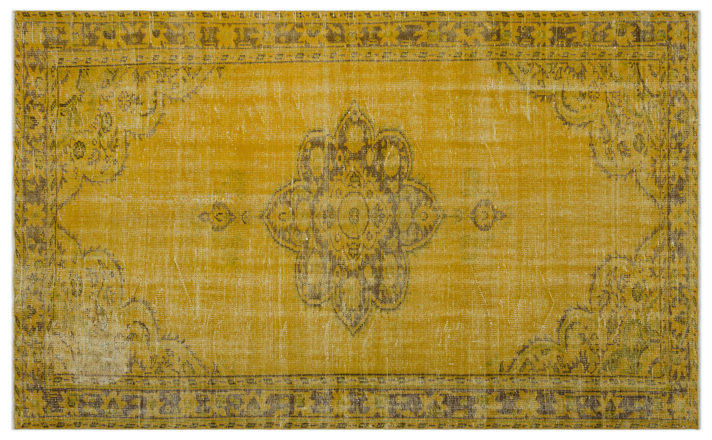 Blean - Vintage Distressed Rug - 5'9 X 9'4