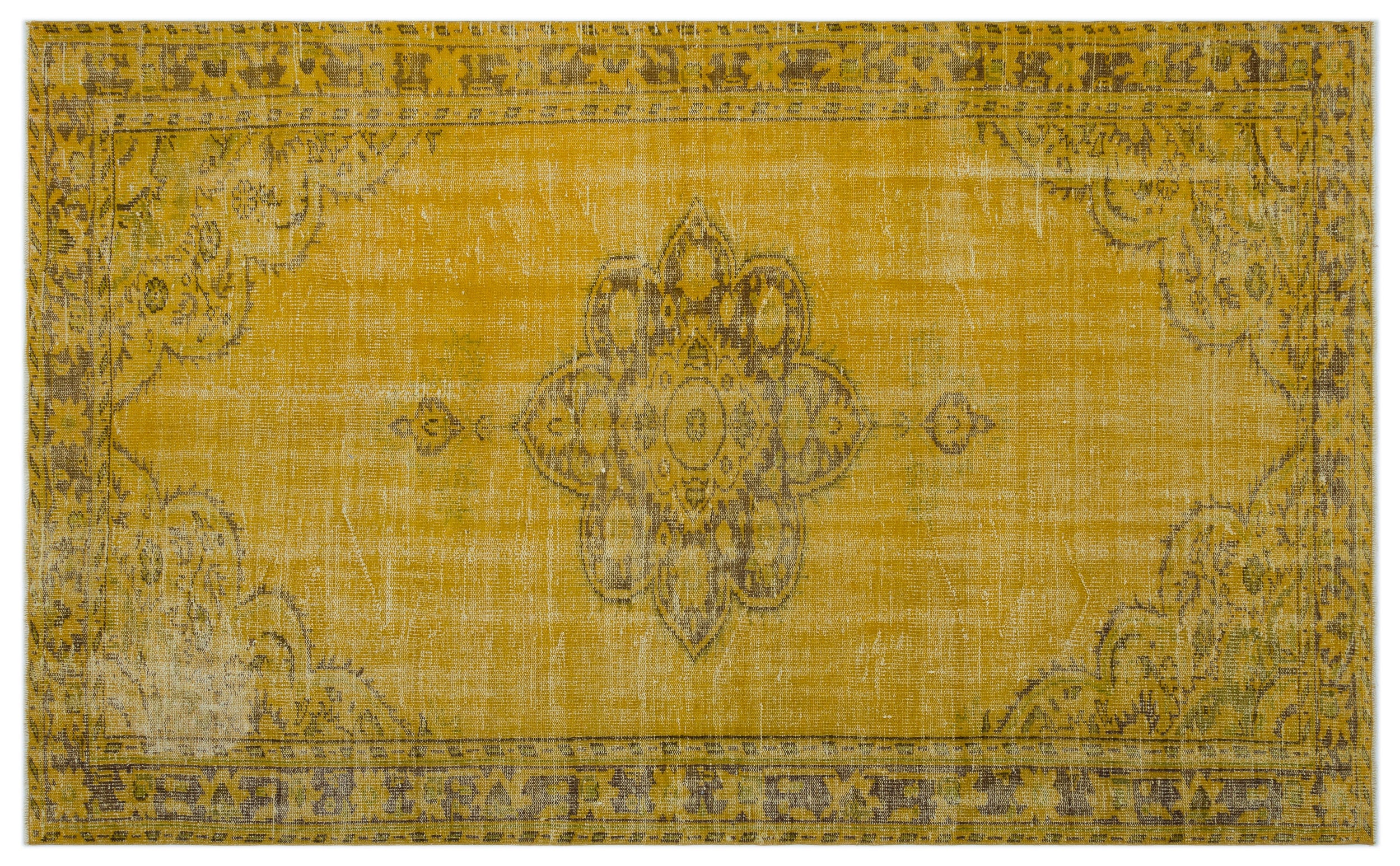 Blean - Vintage Distressed Rug - 5'9 X 9'4