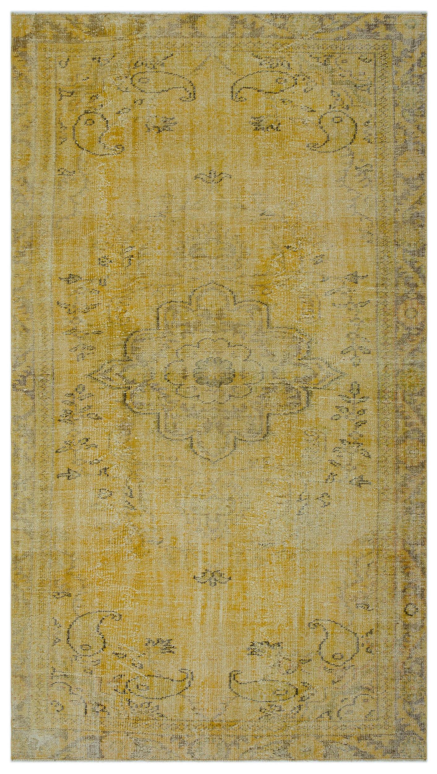Paesa - Vintage Distressed Rug - 5'7 X 10'0