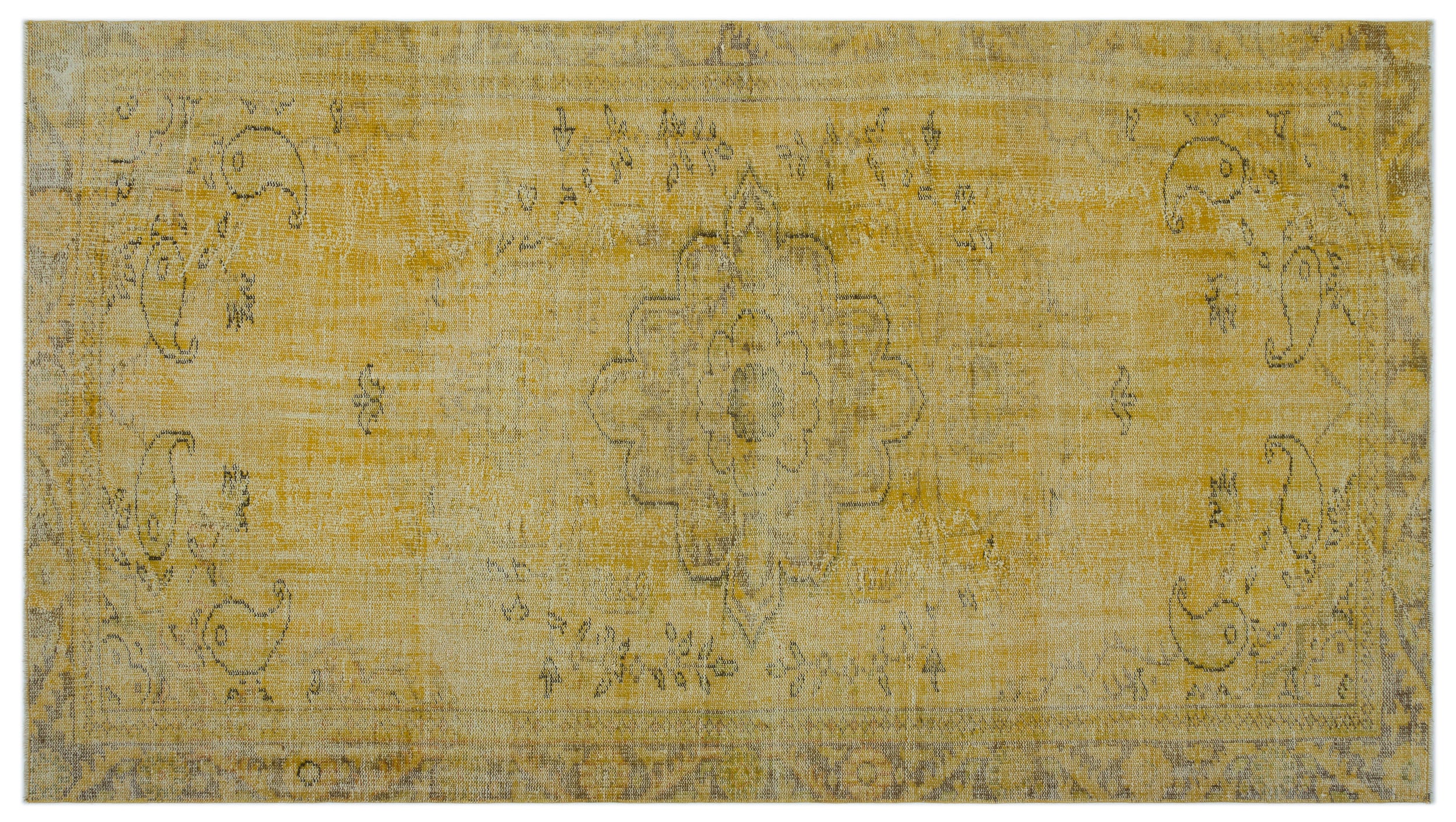 Paesa - Vintage Distressed Rug - 5'7 X 10'0