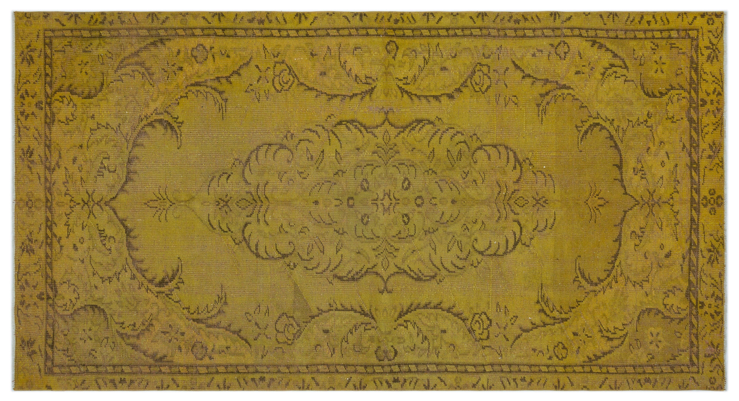Friar - Vintage Medallion Rug - 5'3 X 9'3