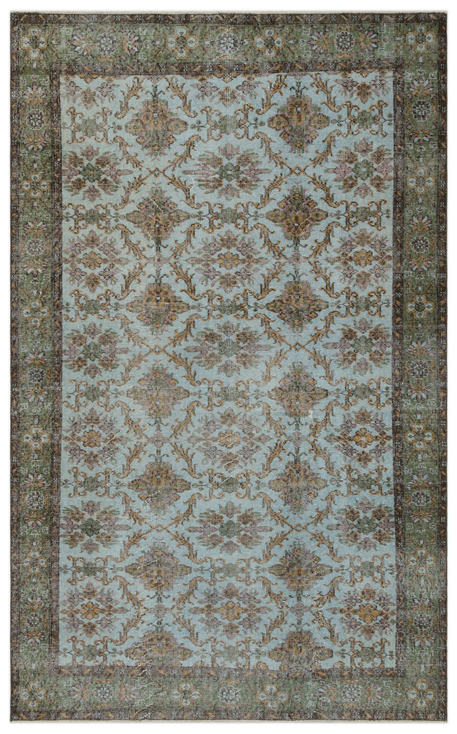 Brabear - Vintage Floral Rug - 5'8 X 9'2