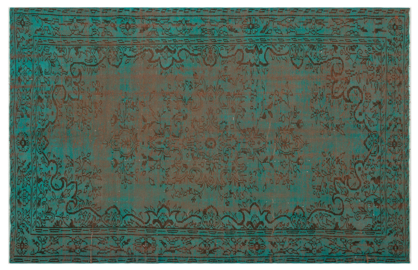 Zedion - Vintage Distressed Rug - 5'7 X 8'10