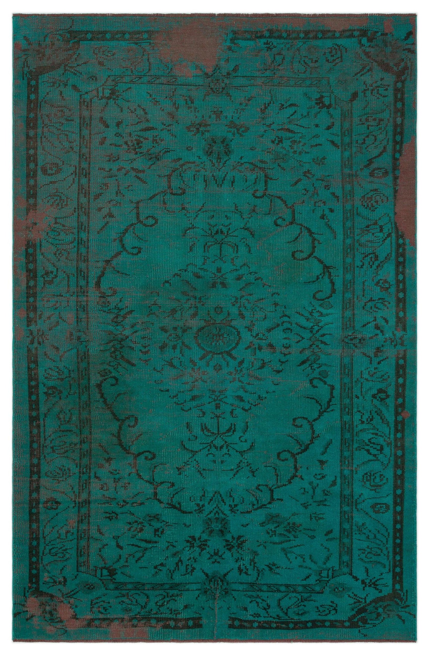 Defisa - Vintage Distressed Rug - 5'7 X 8'4