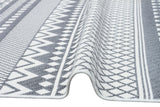 Grey Drift - Washable Double-Sided Kilims - AR07
