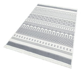 Grey Drift - Washable Double-Sided Kilims - AR07