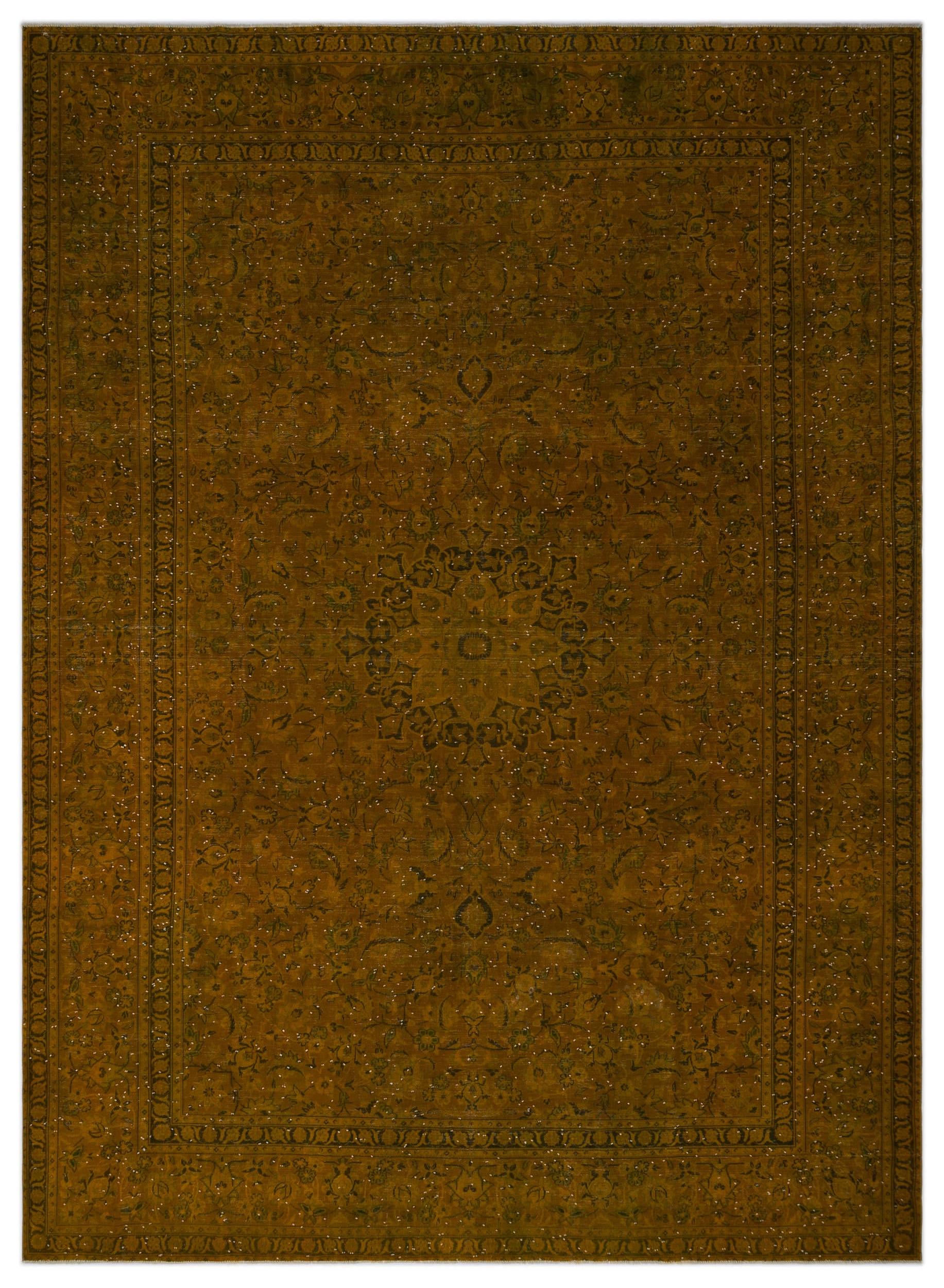 Cruma - Vintage Distressed Rug - 9'8 X 13'4