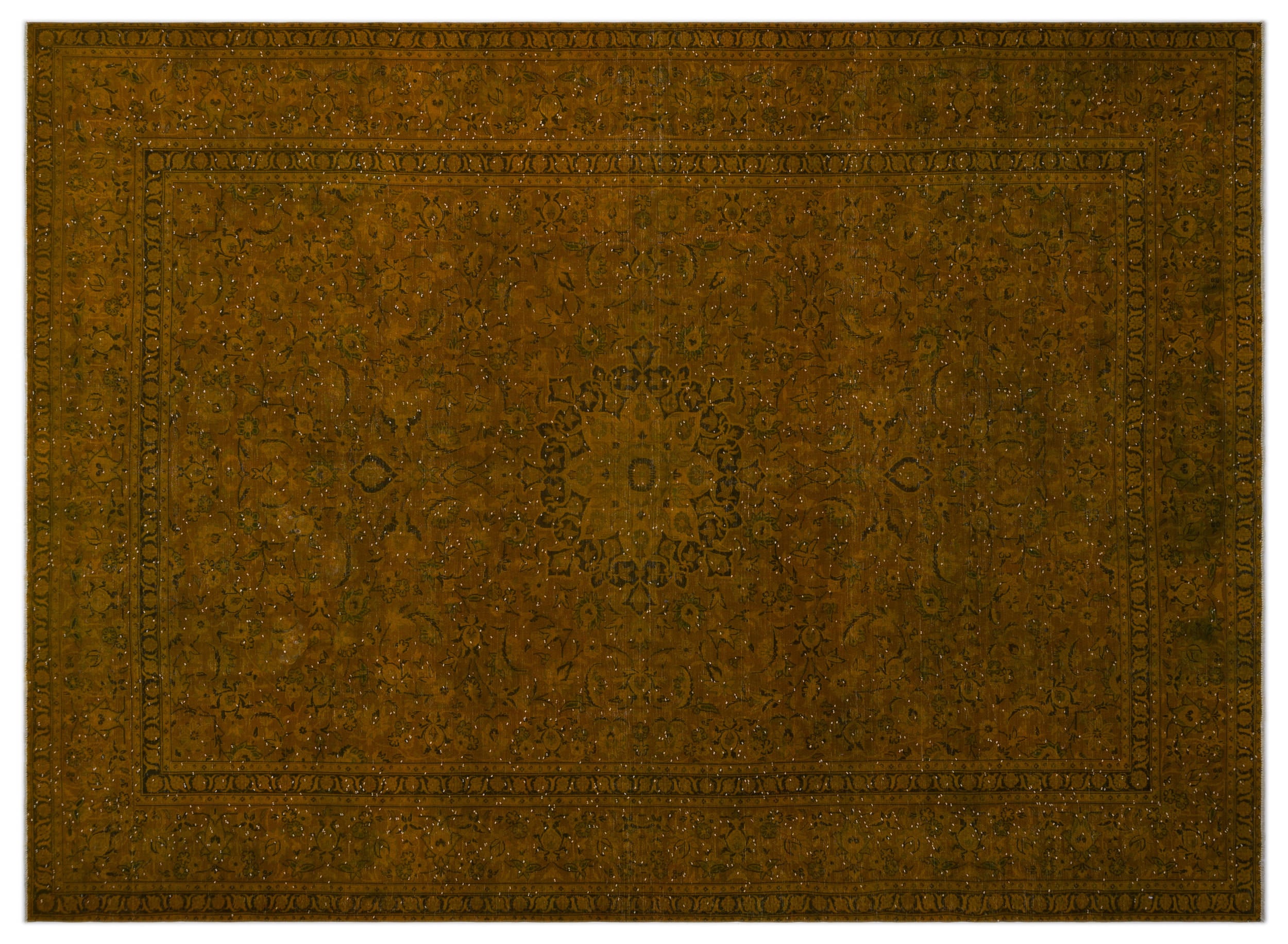 Cruma - Vintage Distressed Rug - 9'8 X 13'4