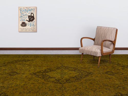 Load image 1 in gallery view. Priel - Vintage Medallion Rug - 9'6 X 12'10