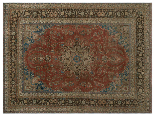 Load image 1 in gallery view. Lutoyn - Vintage Medallion Rug - 9'2 X 12'6