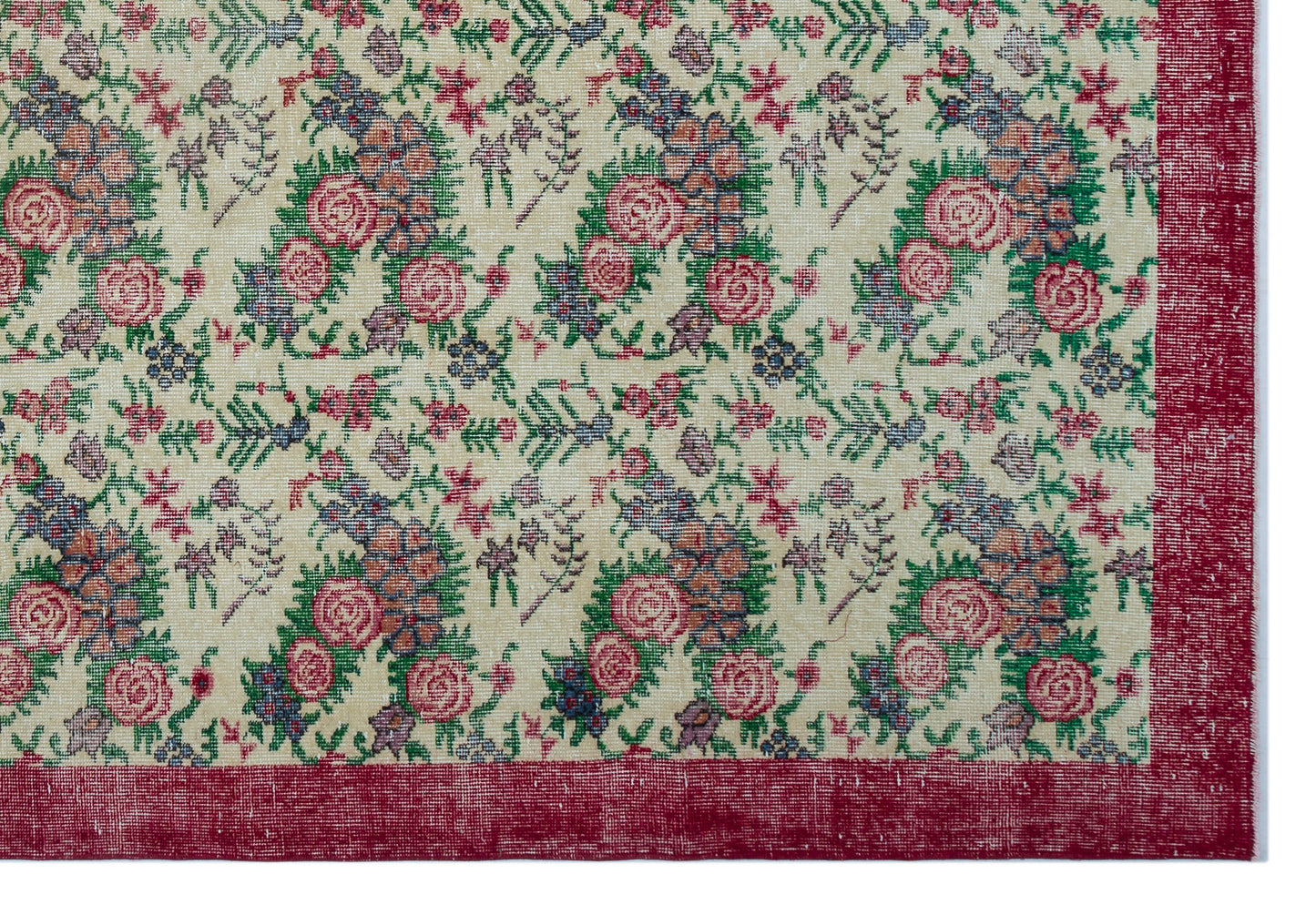 Stolava - Vintage Floral Rug - 7'4 X 10'7