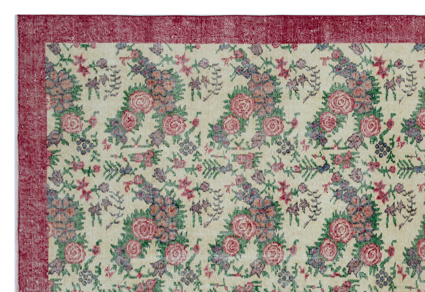 Stolava - Vintage Floral Rug - 7'4 X 10'7