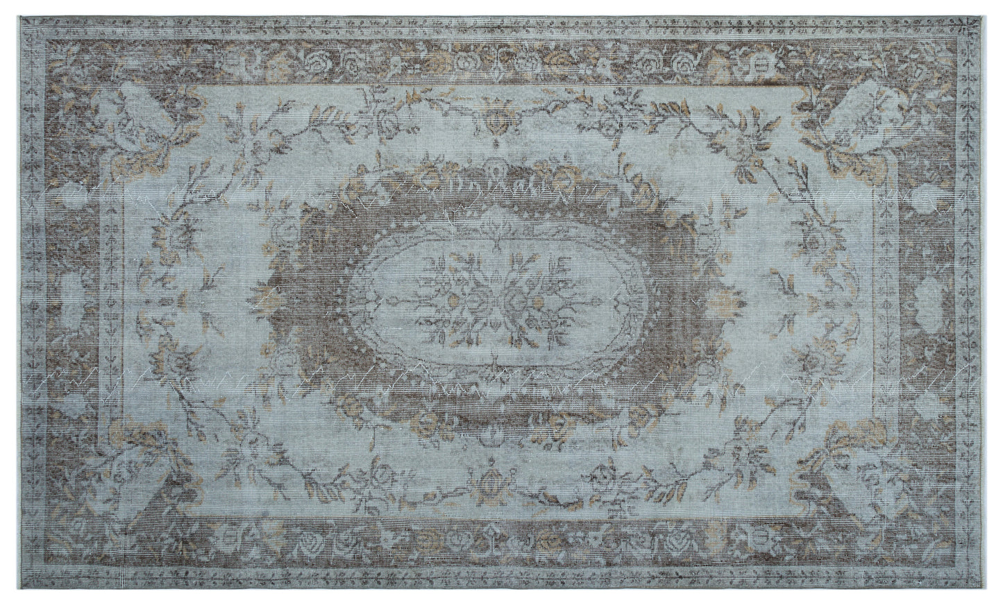 Dreda - Vintage Medallion Rug - 5'8 X 9'6