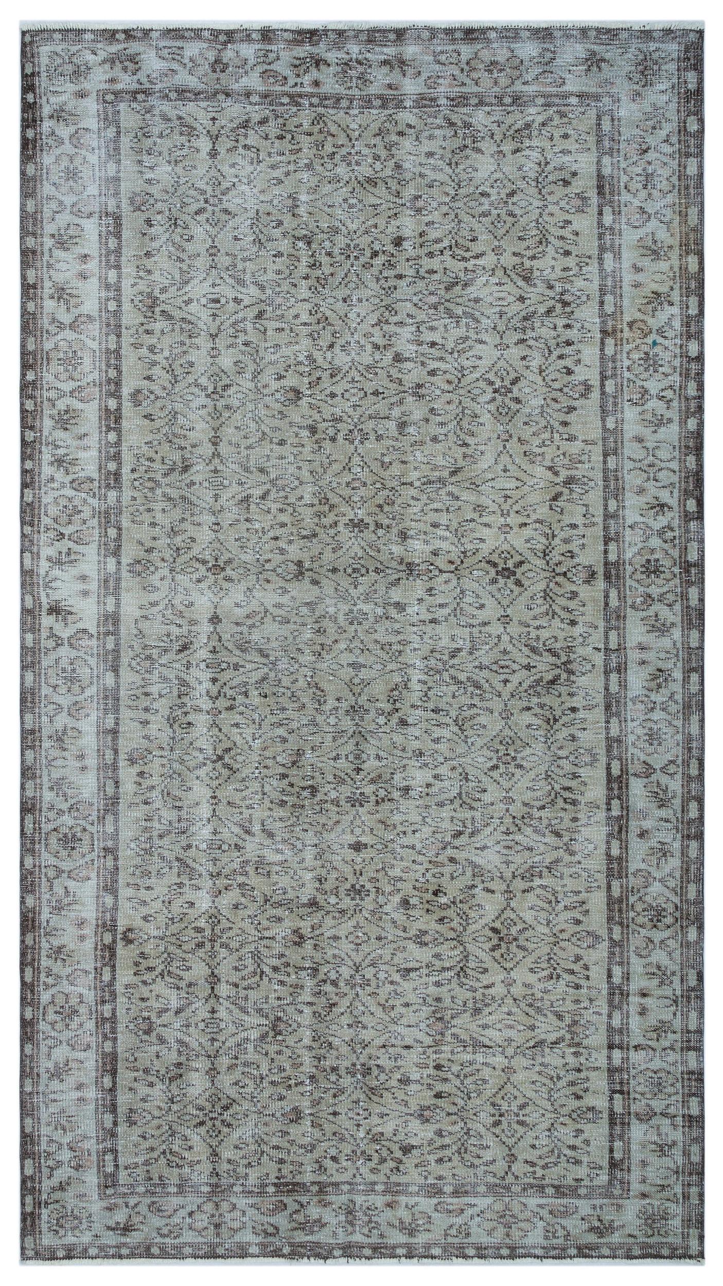 Trebeta - Vintage Floral Rug - 4'10 X 8'9