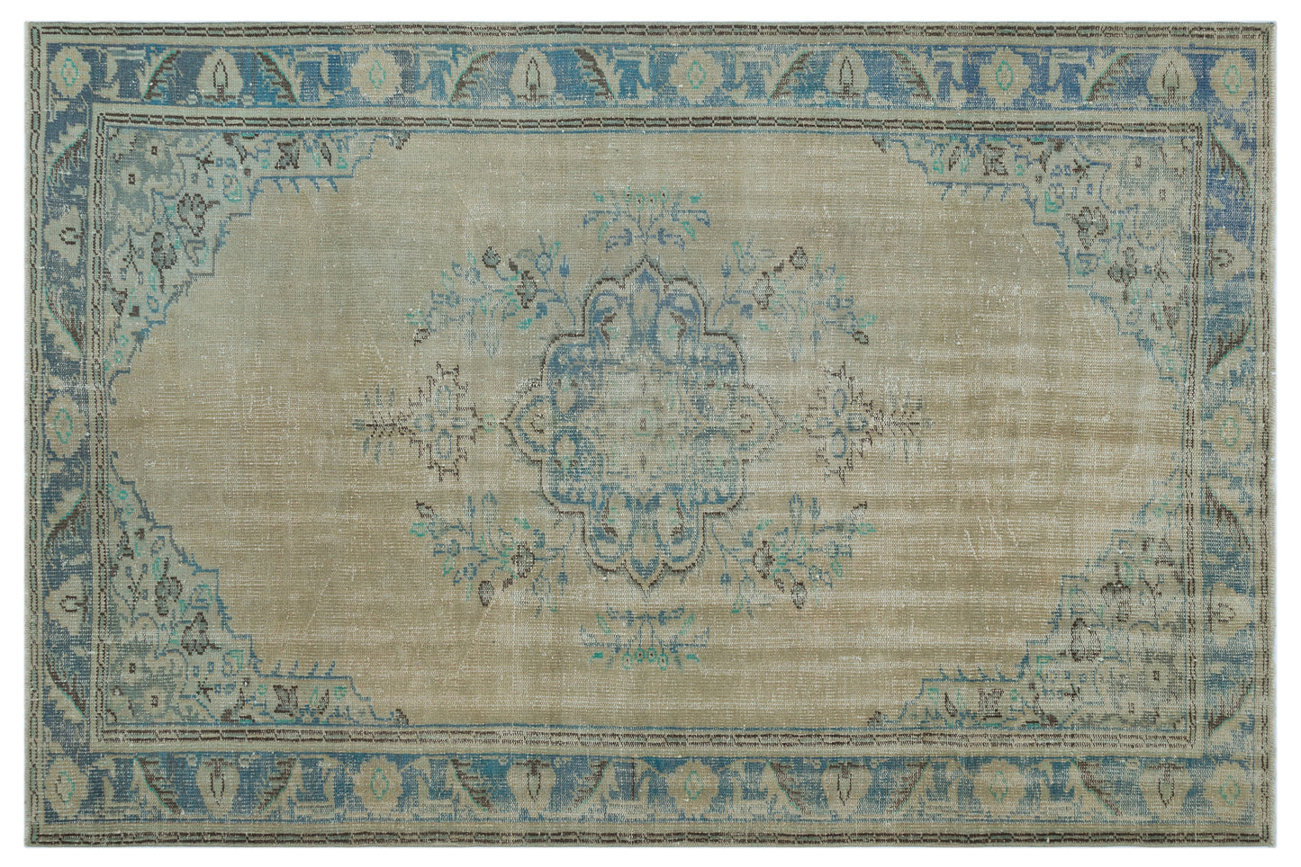 Druseas - Vintage Medallion Rug - 5'8 X 8'7
