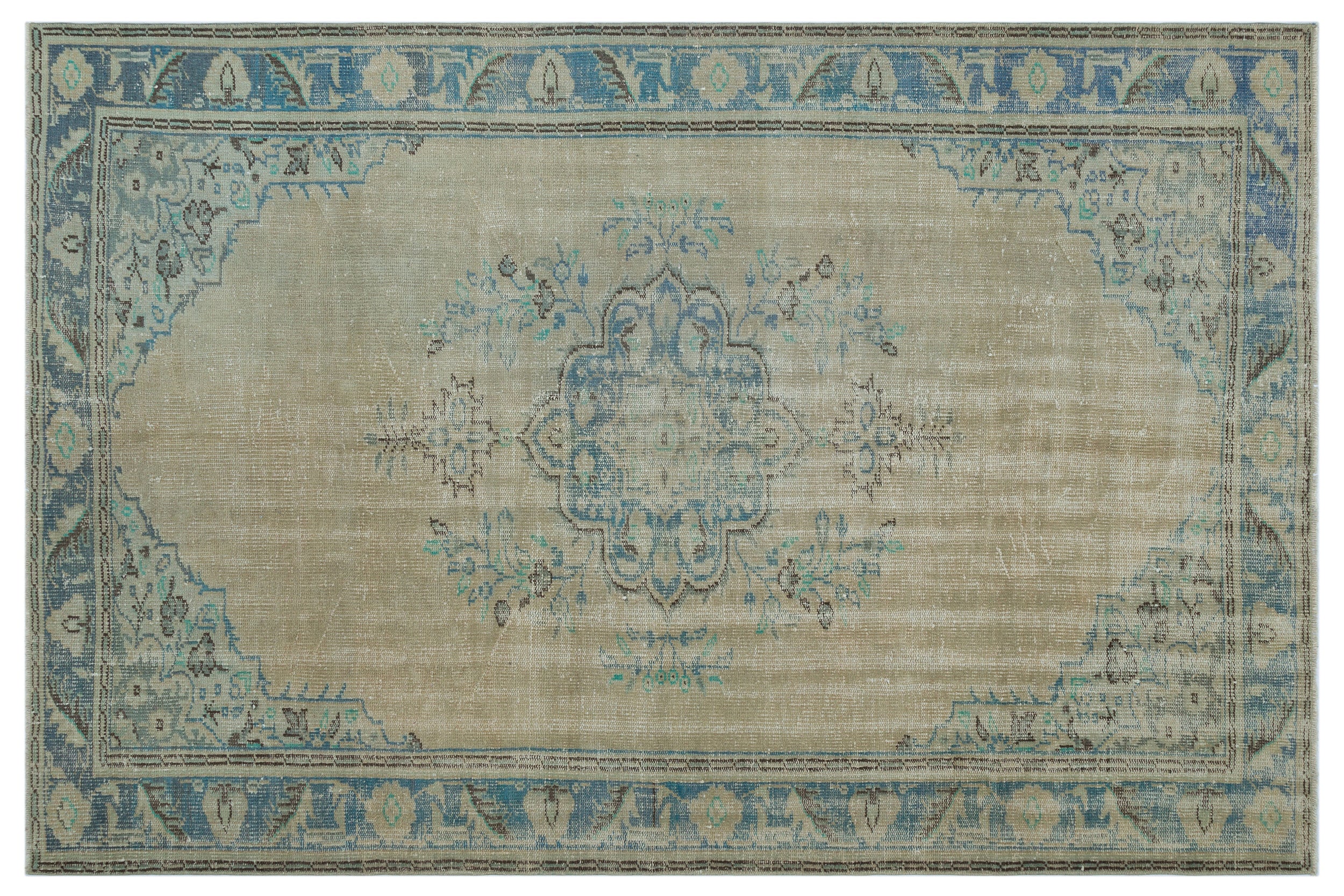 Druseas - Vintage Medallion Rug - 5'8 X 8'7