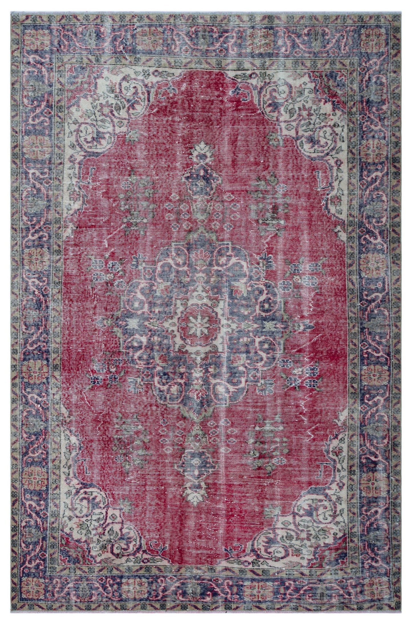 Slaix - Vintage Medallion Rug - 5'11 X 9'3