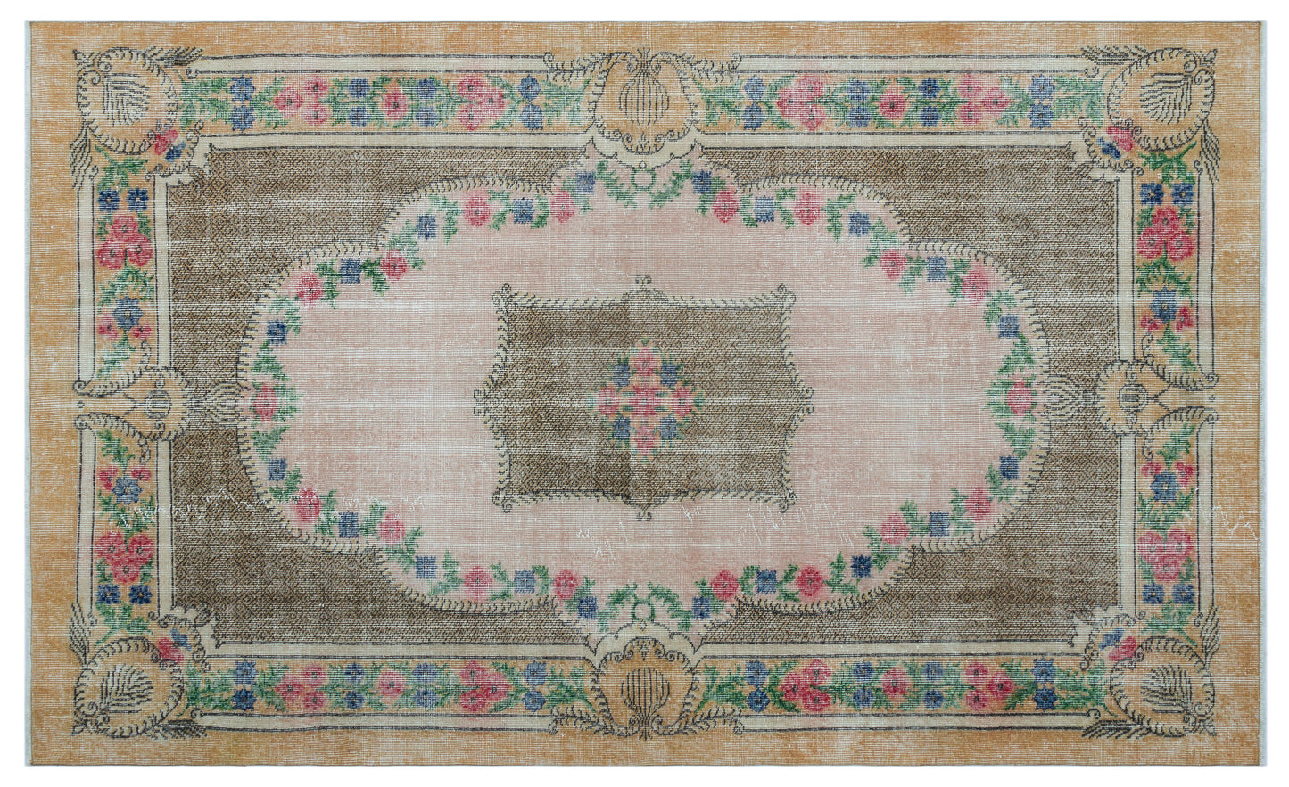 Bligoix - Vintage Medallion Rug - 5'5 X 9'0