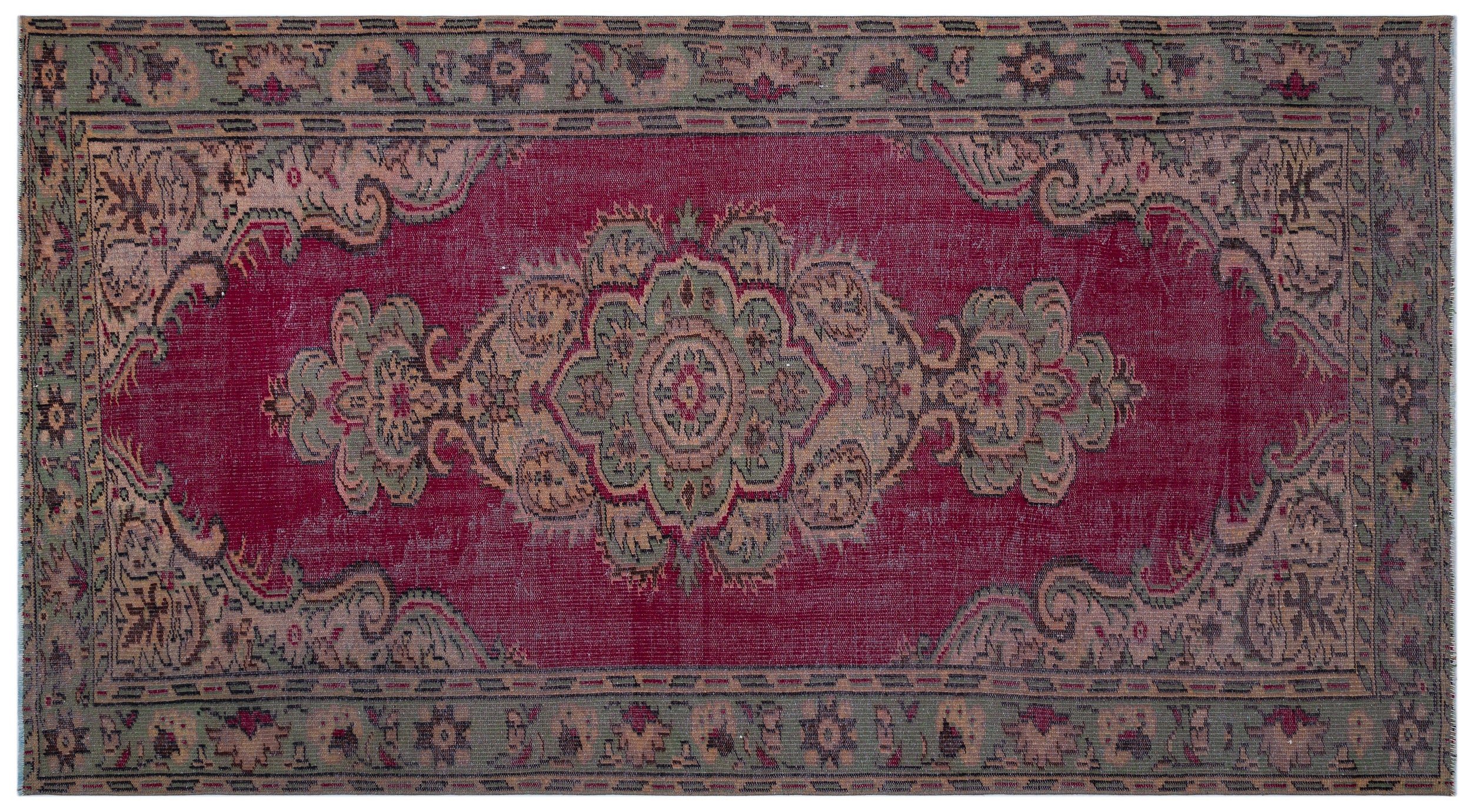 Boayn - Vintage Medallion Rug - 5'2 X 9'9
