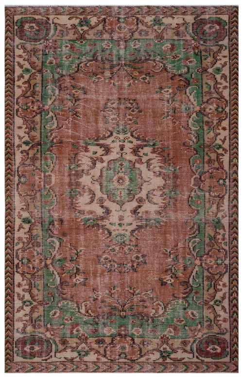 Load image 1 in gallery view. Trula - Vintage Medallion Rug - 5'7 X 8'8