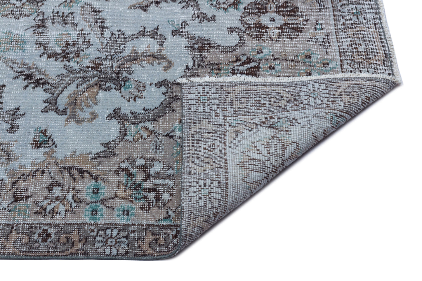 Lehuda - Vintage Floral Rug - 5'5 X 8'11