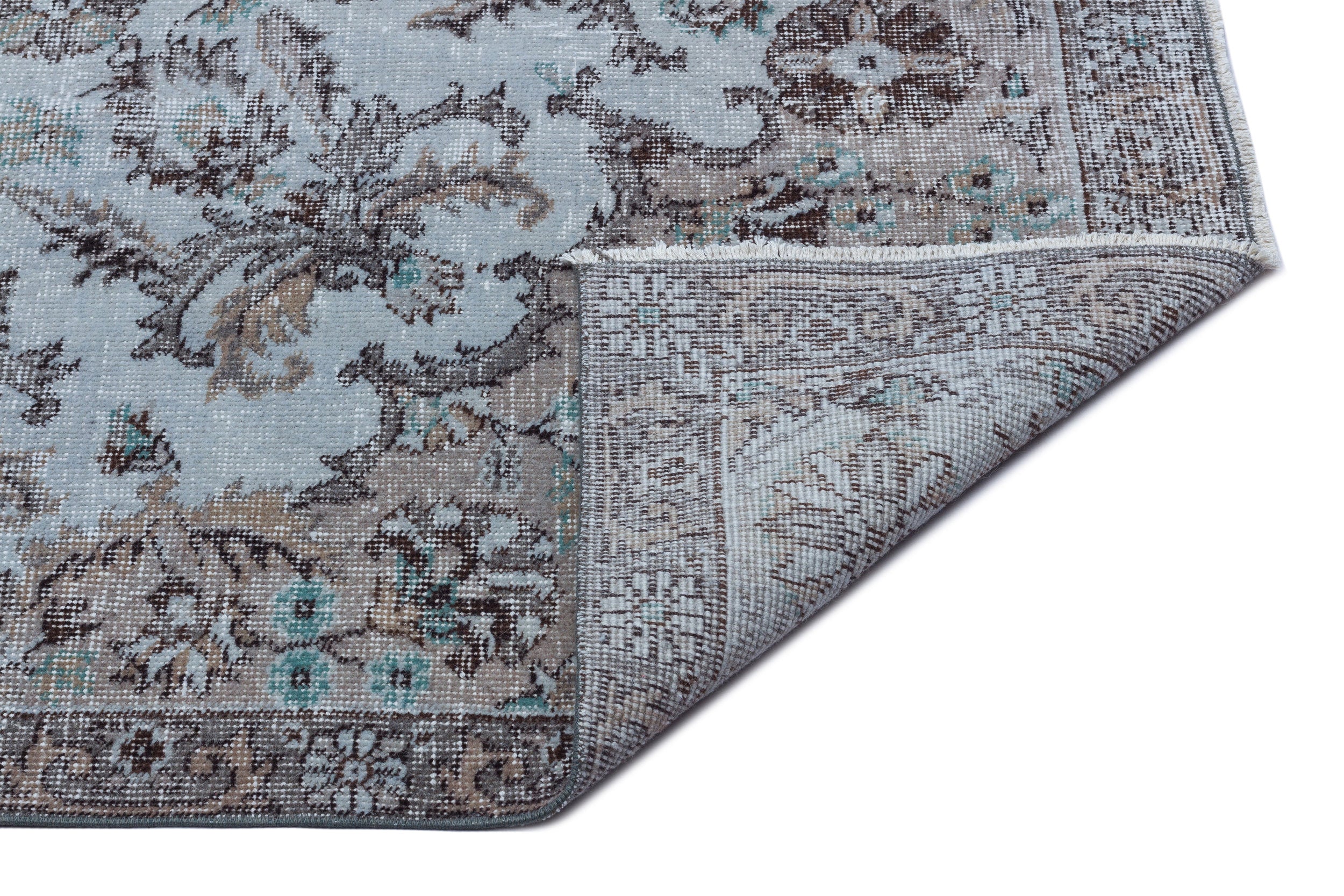 Lehuda - Vintage Floral Rug - 5'5 X 8'11