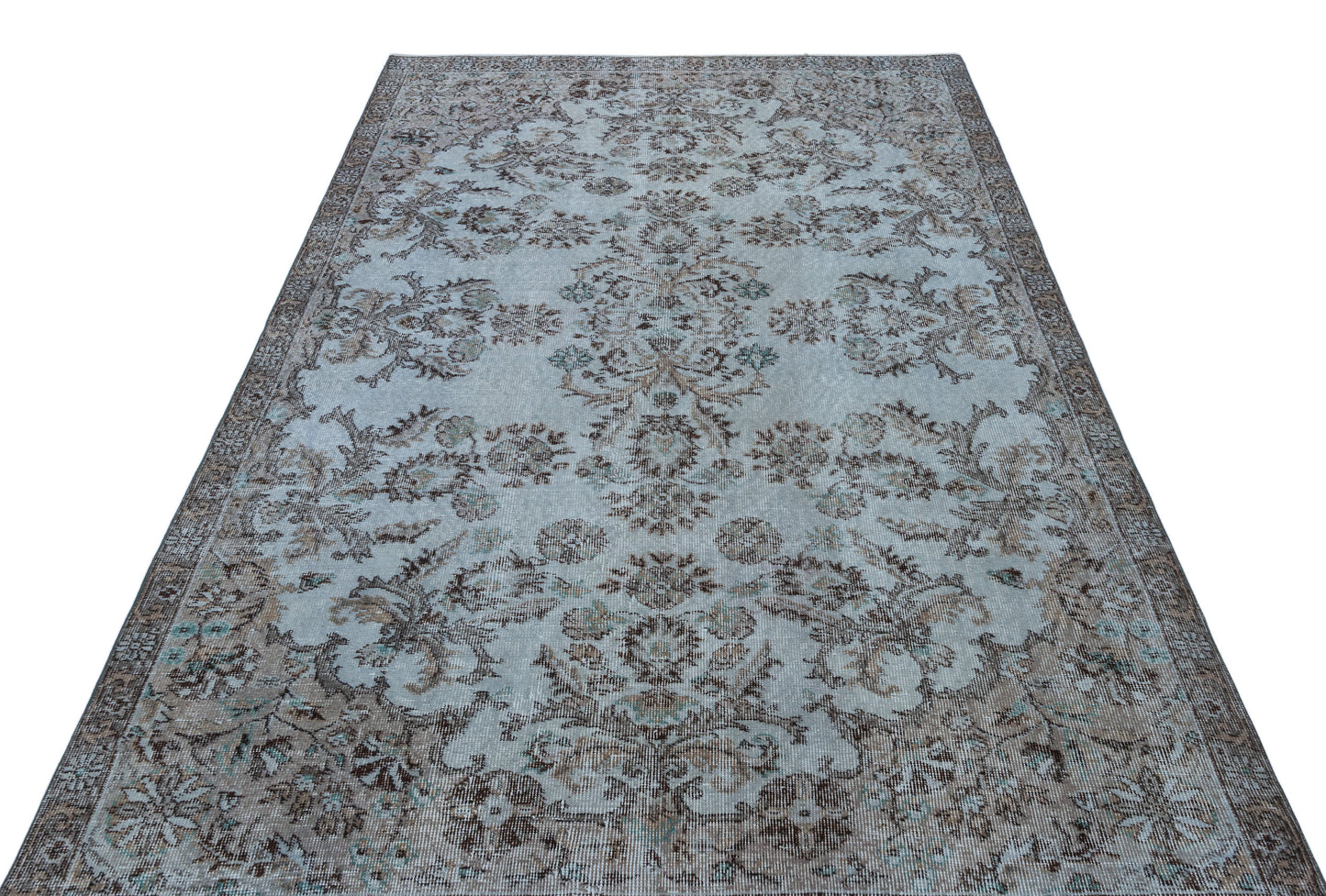 Lehuda - Vintage Floral Rug - 5'5 X 8'11