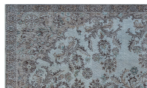 Load image 1 in gallery view. Lehuda - Vintage Floral Rug - 5'5 X 8'11