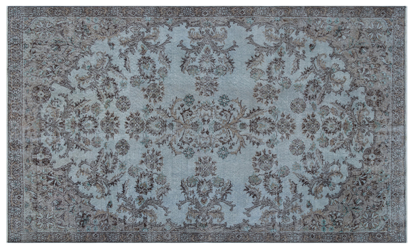 Lehuda - Vintage Floral Rug - 5'5 X 8'11