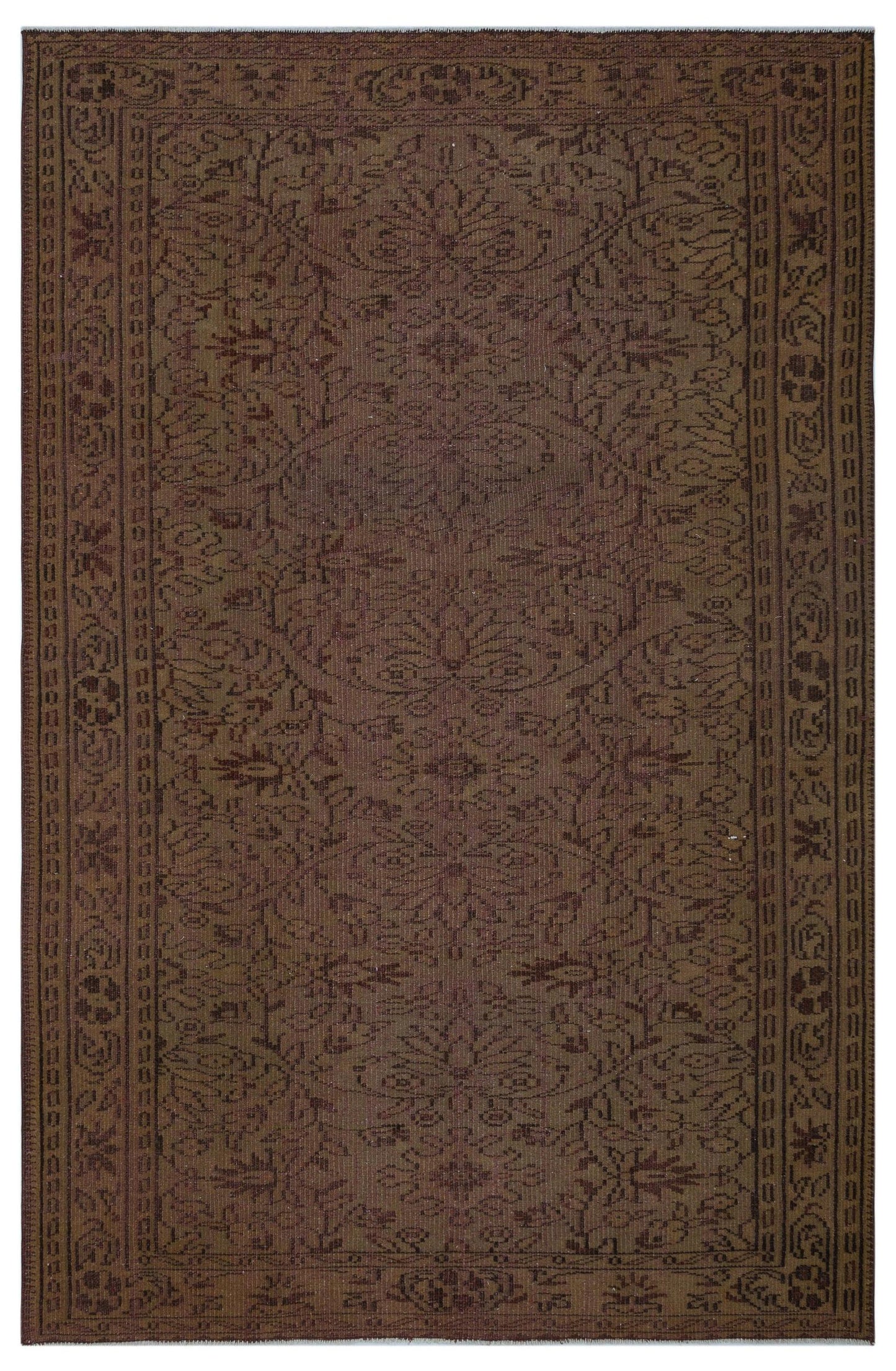 Theix - Vintage Medallion Rug - 5'9 X 8'8