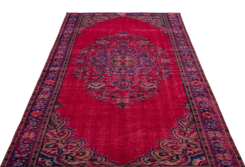 Load image 1 in gallery view. Ruviya - Vintage Medallion Rug - 5'7 X 9'4