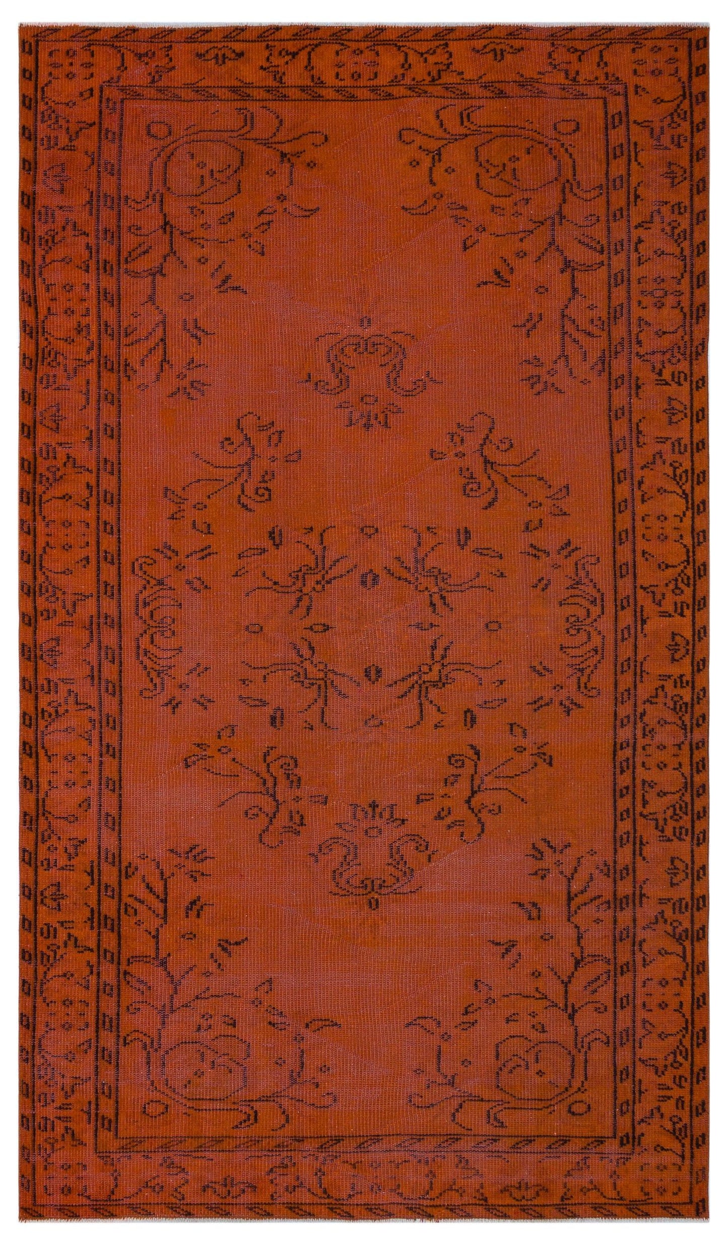 Frasuma - Vintage Distressed Rug - 5'0 X 8'5