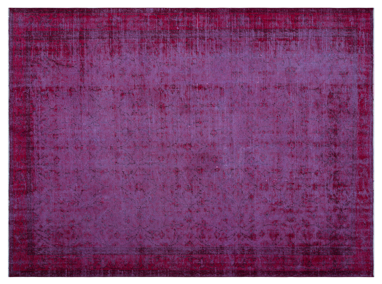 Ziagida - Vintage Distressed Rug - 6'4 X 8'7