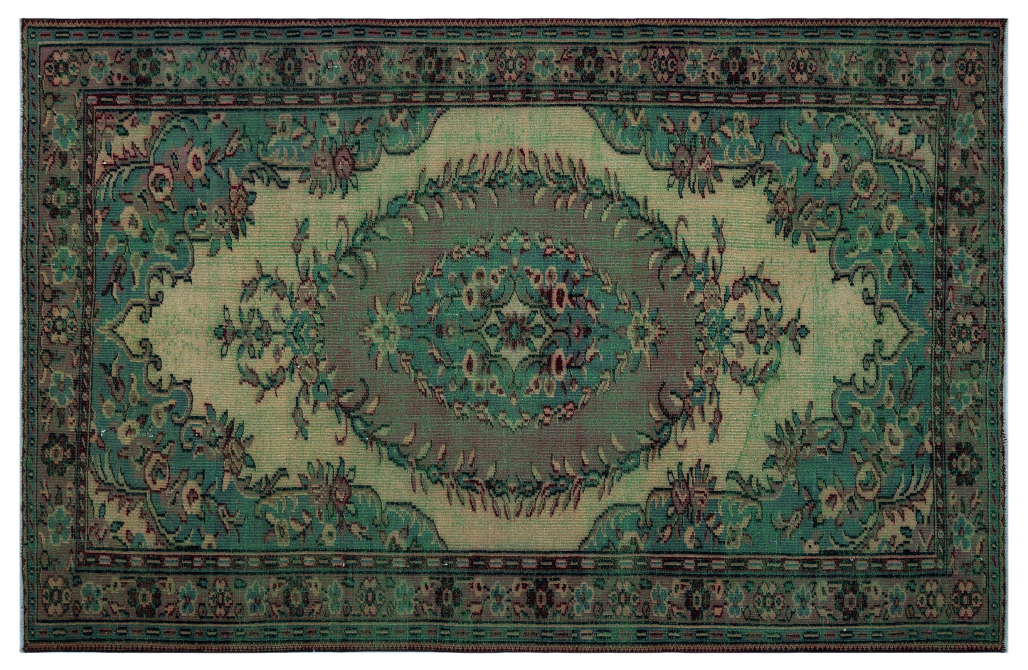 Vusoan - Vintage Medallion Rug - 5'10 X 9'1