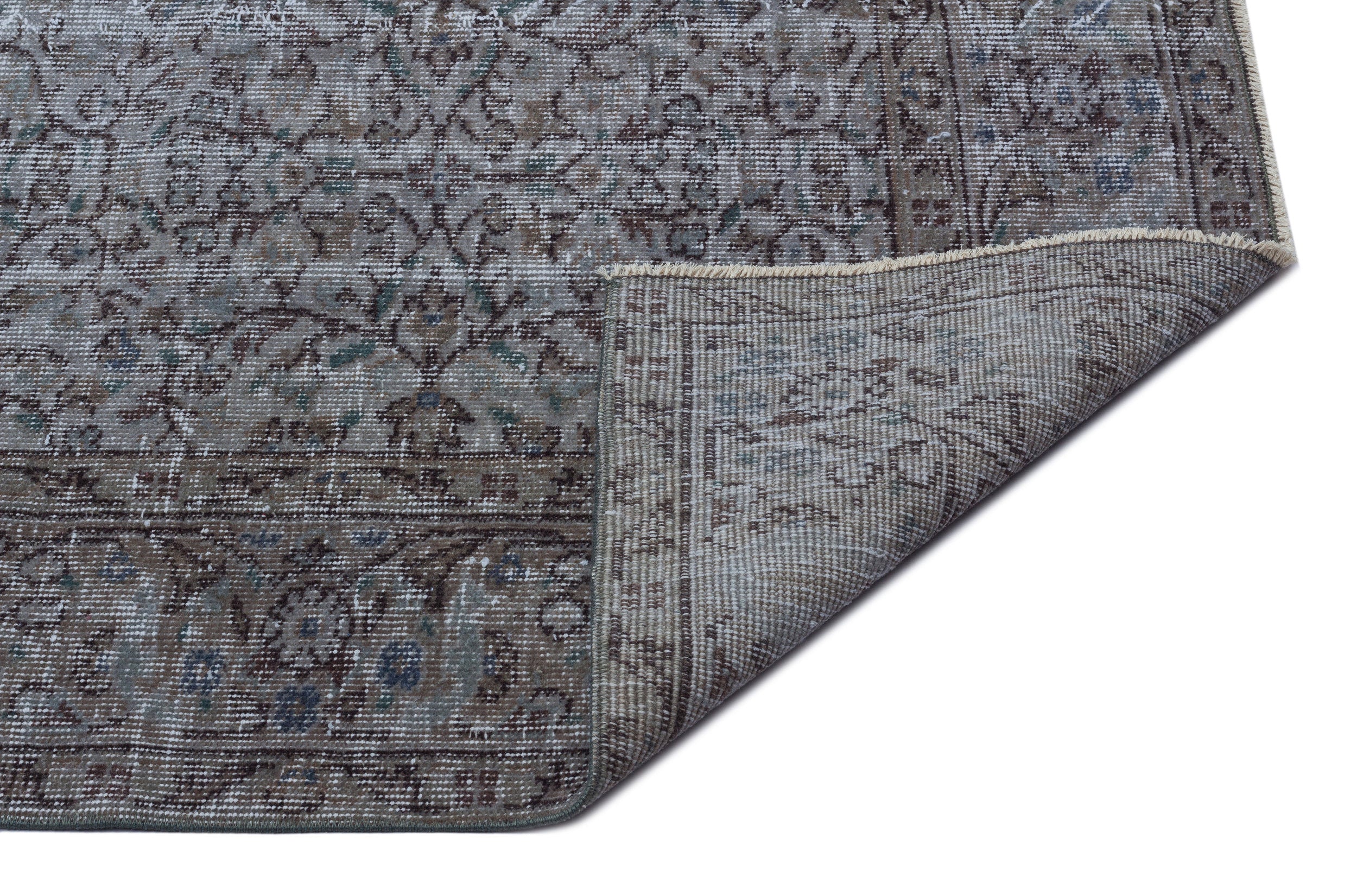 Prefosa - Vintage Distressed Rug - 5'8 X 9'5