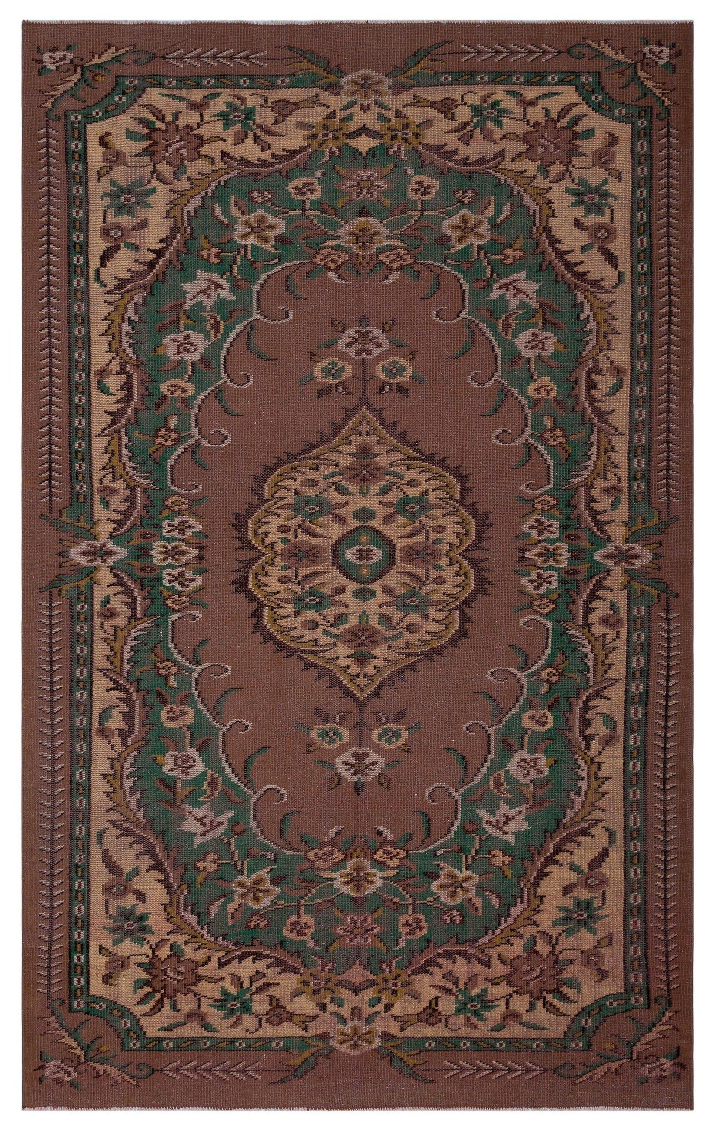 Homeya - Vintage Medallion Rug - 5'8 X 9'1