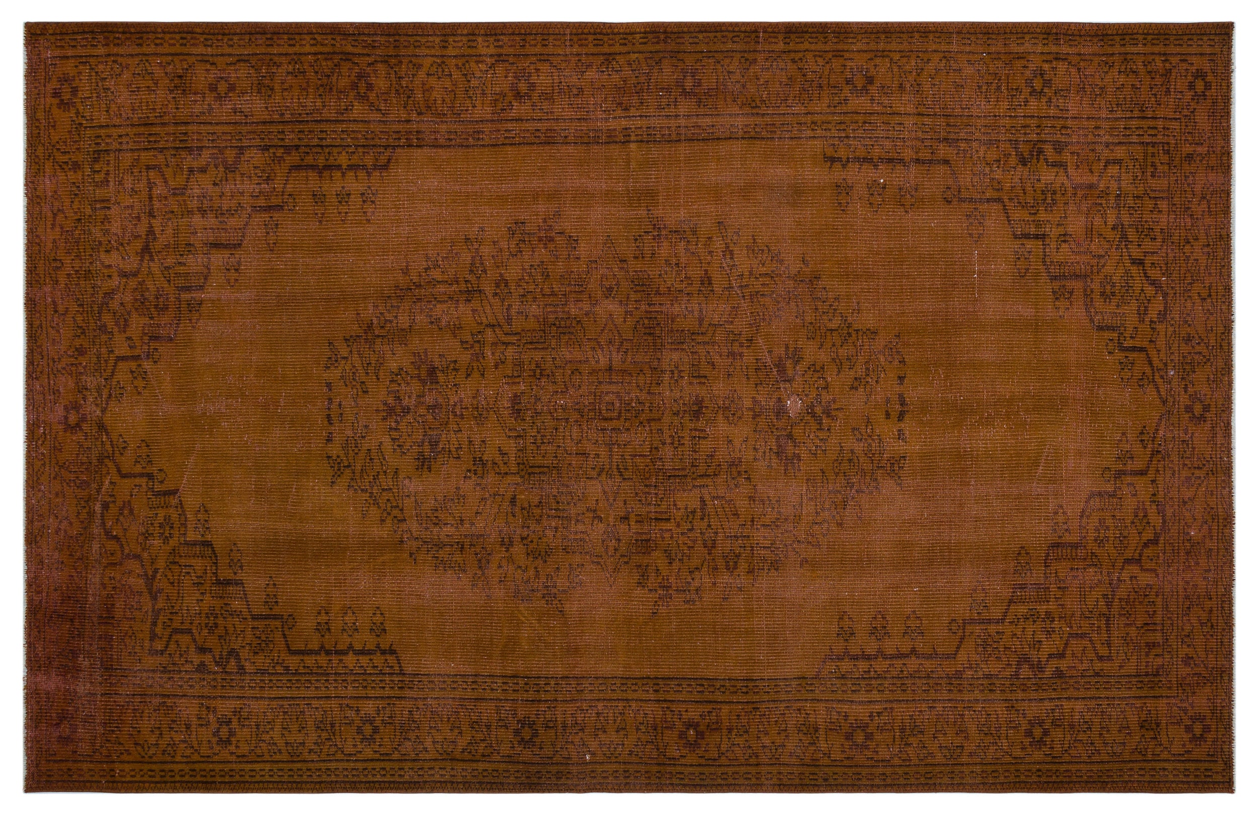 Menuis - Vintage Distressed Rug - 5'5 X 8'5