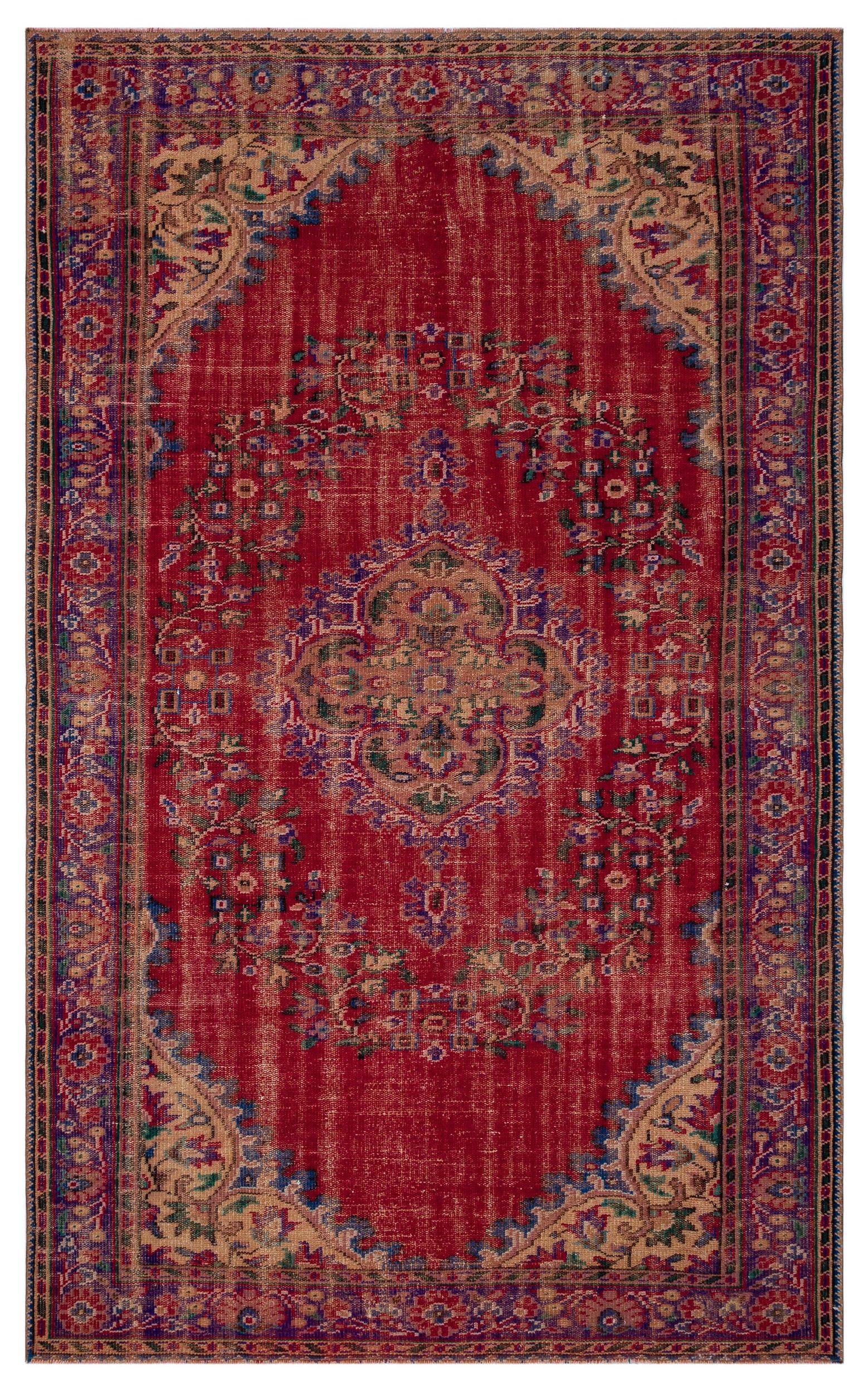 Frapiyn - Vintage Medallion Rug - 6'0 X 9'8