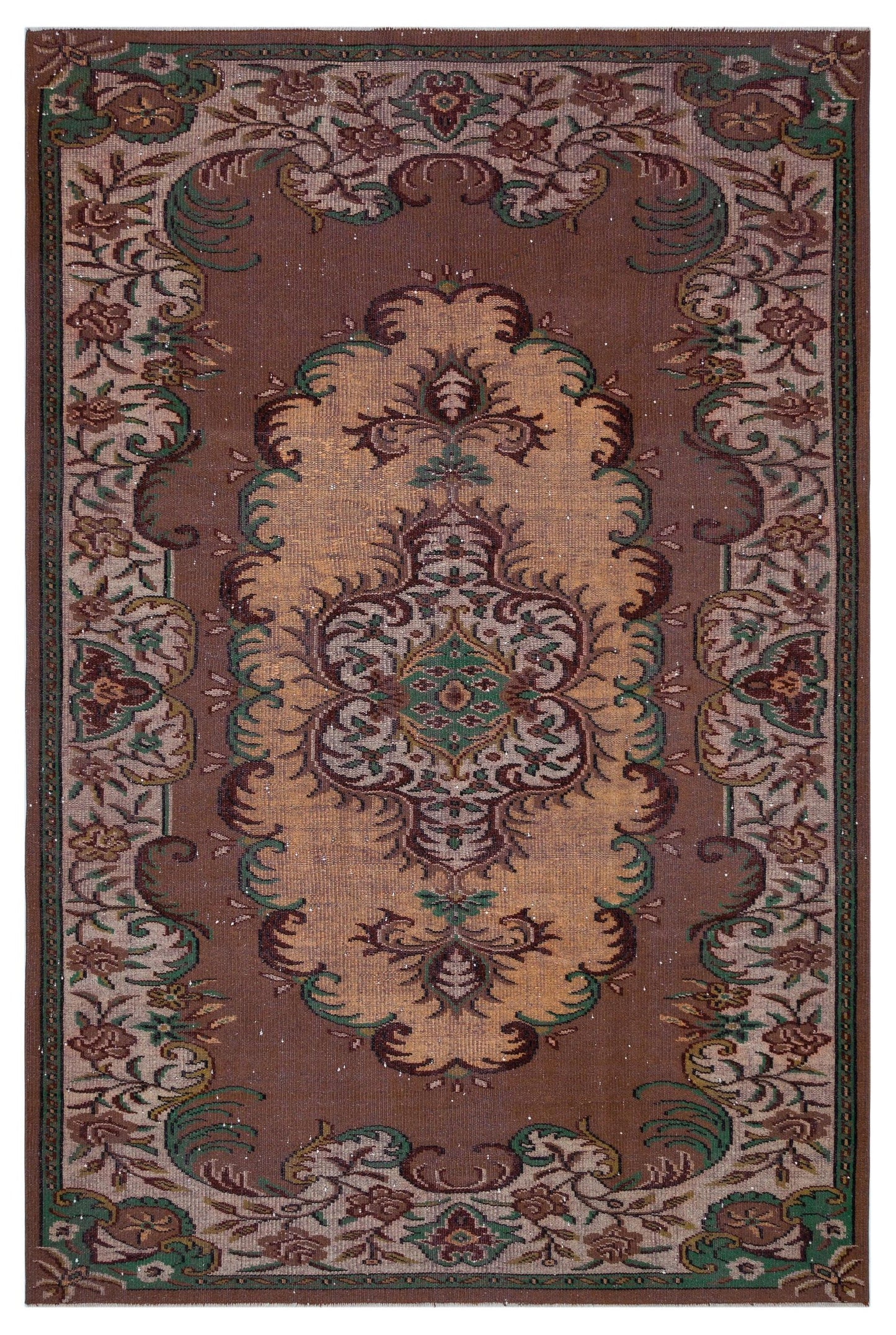 Neataix - Vintage Medallion Rug - 6'2 X 9'5