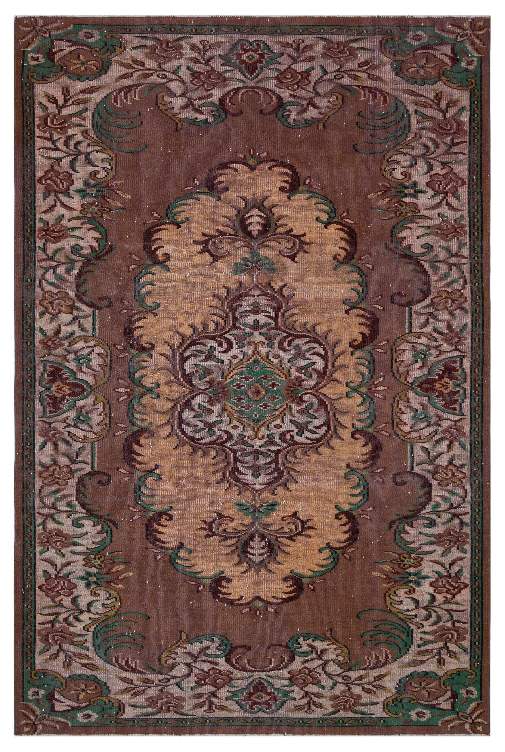 Neataix - Vintage Medallion Rug - 6'2 X 9'5