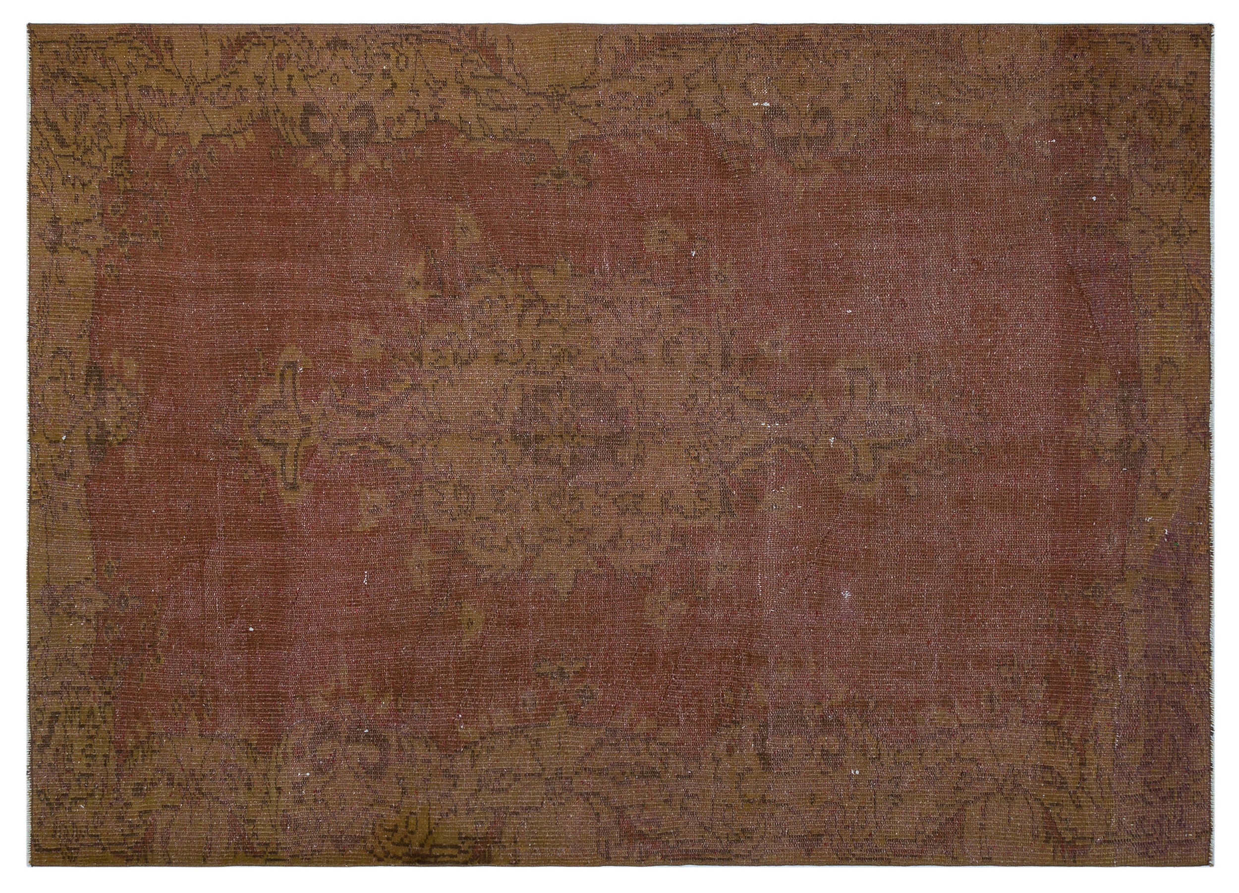 Crimana - Vintage Distressed Rug - 5'2 X 7'7