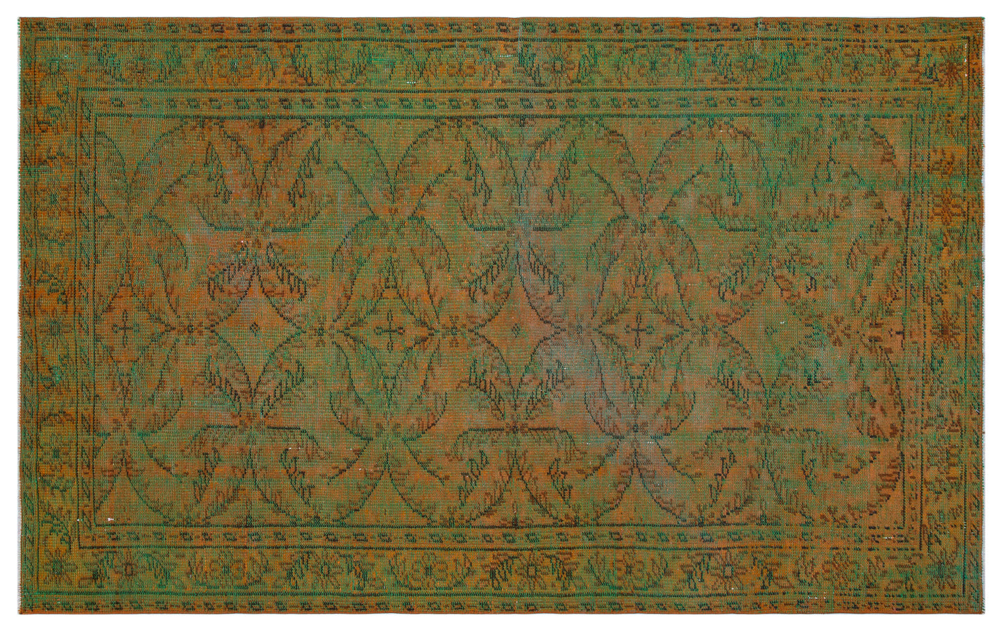 Trovama - Vintage Floral Rug - 5'5 X 8'6