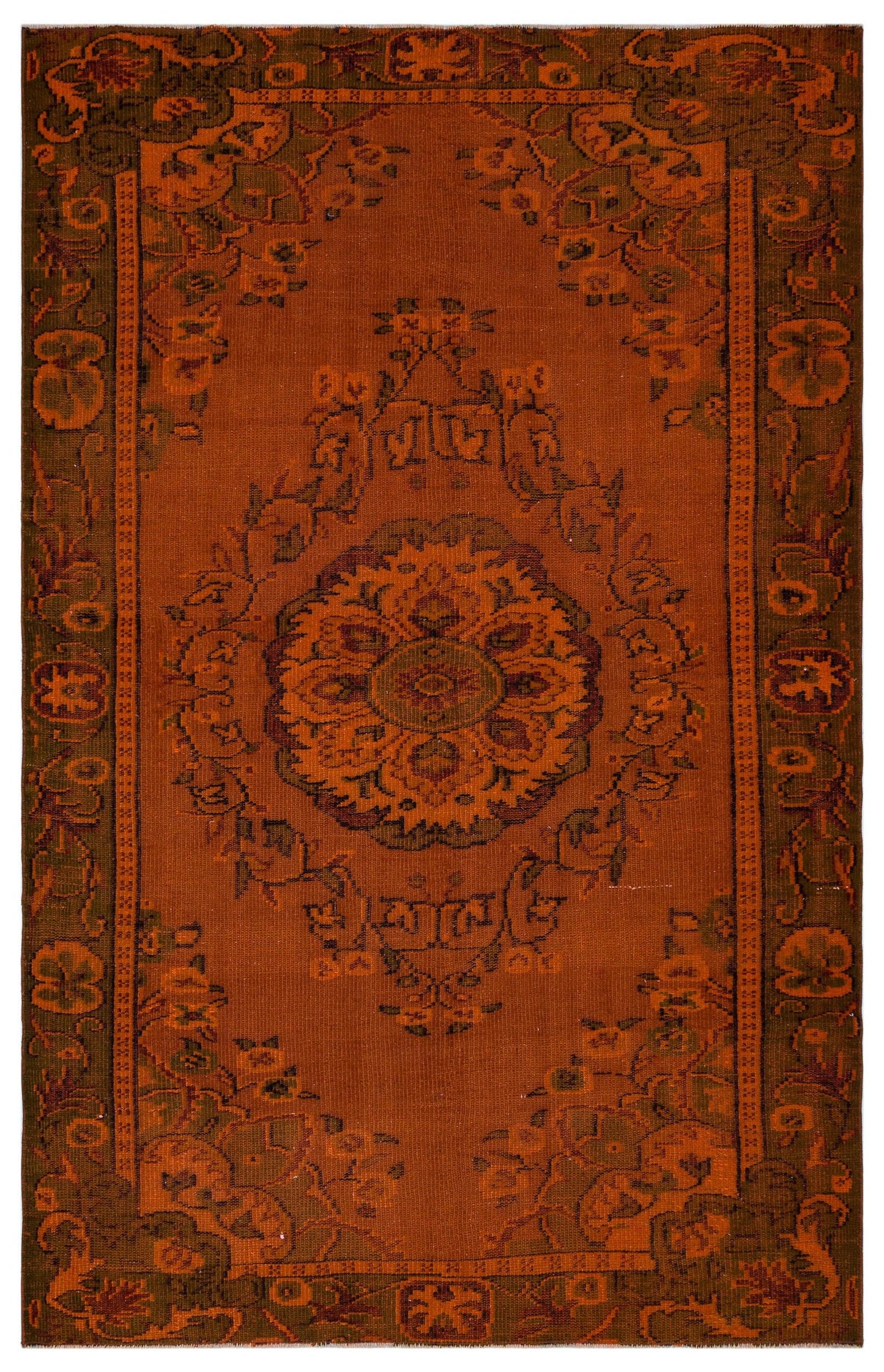 Stopava - Vintage Medallion Rug - 5'7 X 8'6