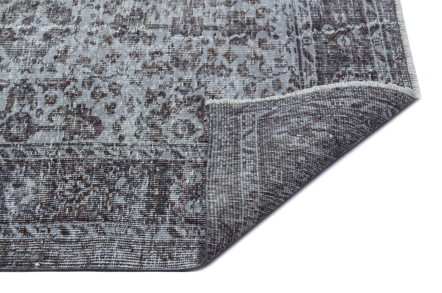 Rehuna - Vintage Distressed Rug - 6'2 X 9'3