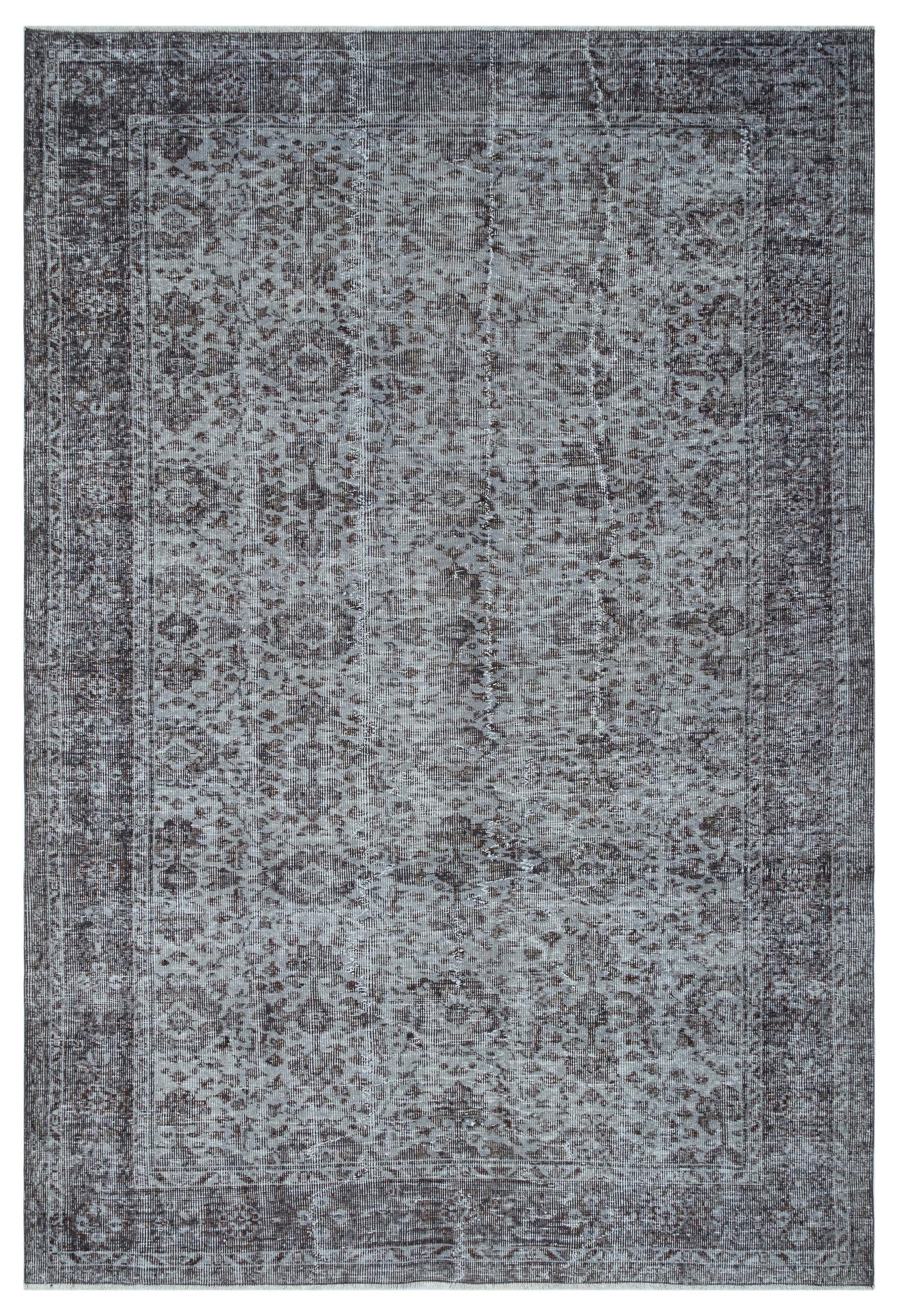 Rehuna - Vintage Distressed Rug - 6'2 X 9'3