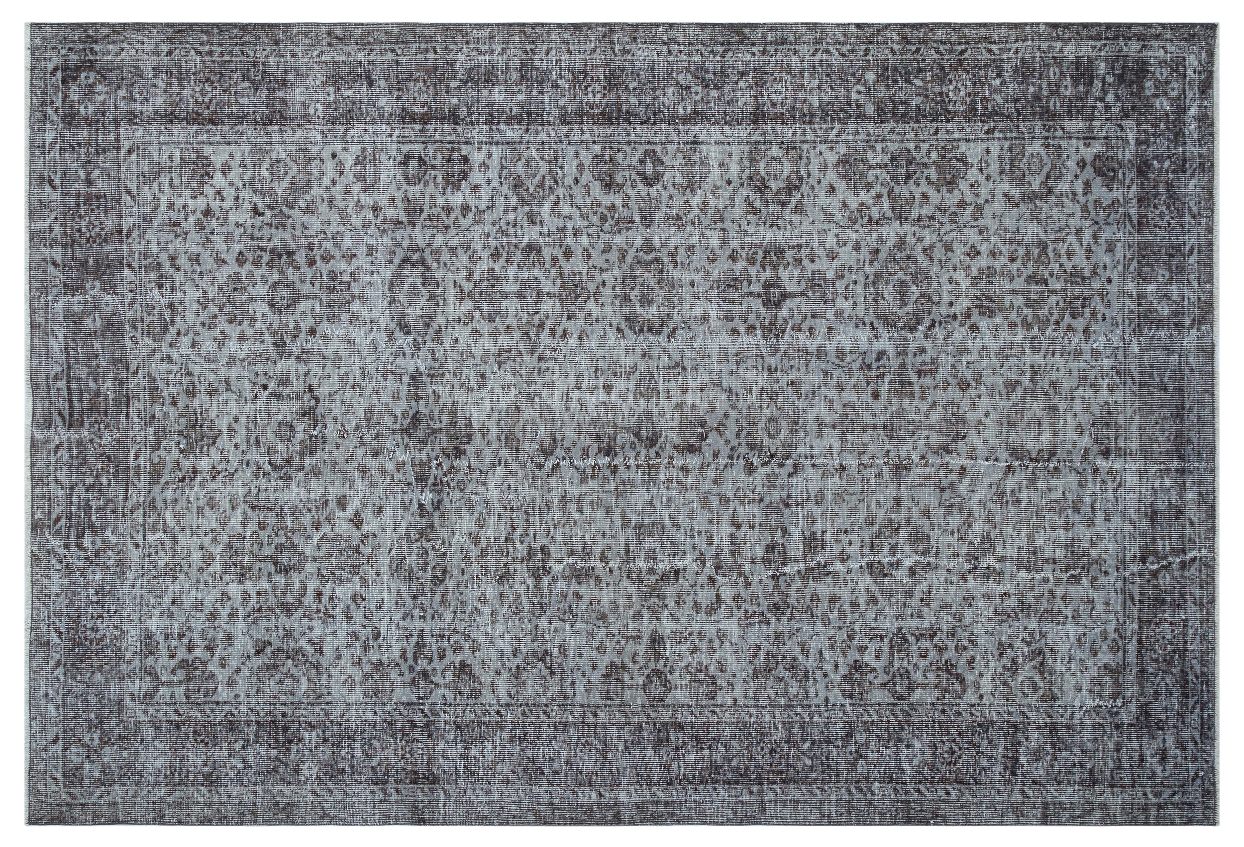 Rehuna - Vintage Distressed Rug - 6'2 X 9'3
