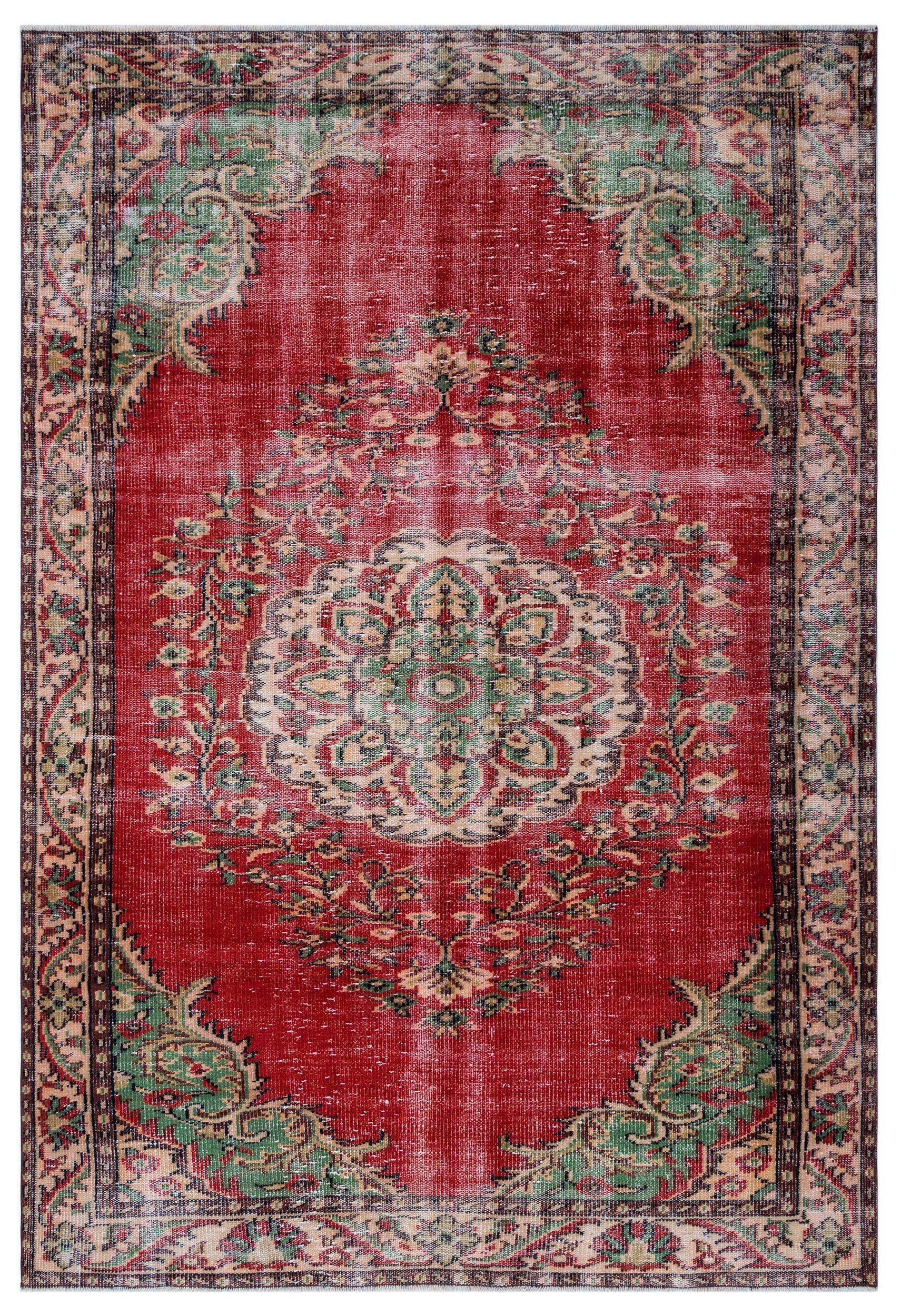 Mozoda - Vintage Medallion Rug - 6'2 X 8'11