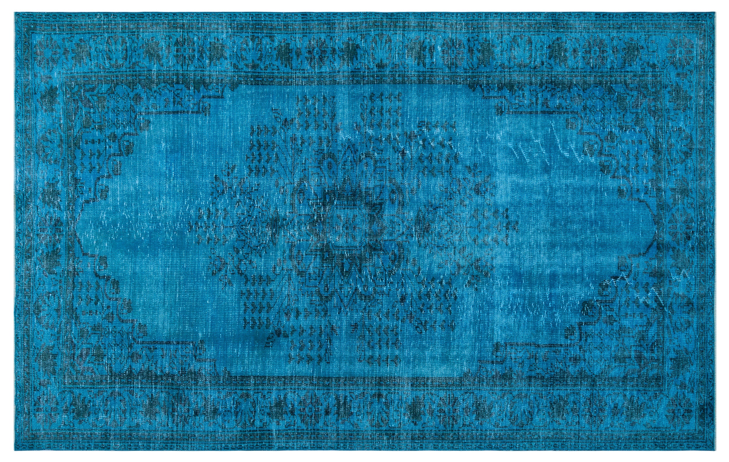 Zogoen - Vintage Distressed Rug - 6'3 X 10'0