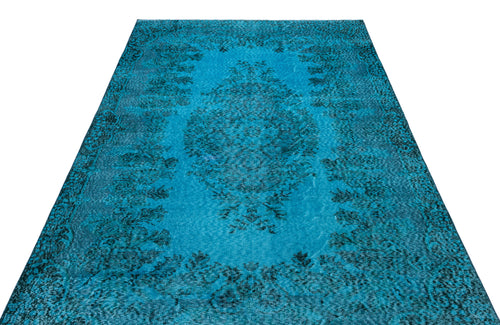 Load image 1 in gallery view. Temida - Vintage Distressed Rug - 5'6 X 9'1